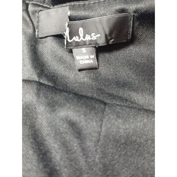 Lulu’s Dress Dream About You Black Backless Maxi Dress - Picture 6 of 8